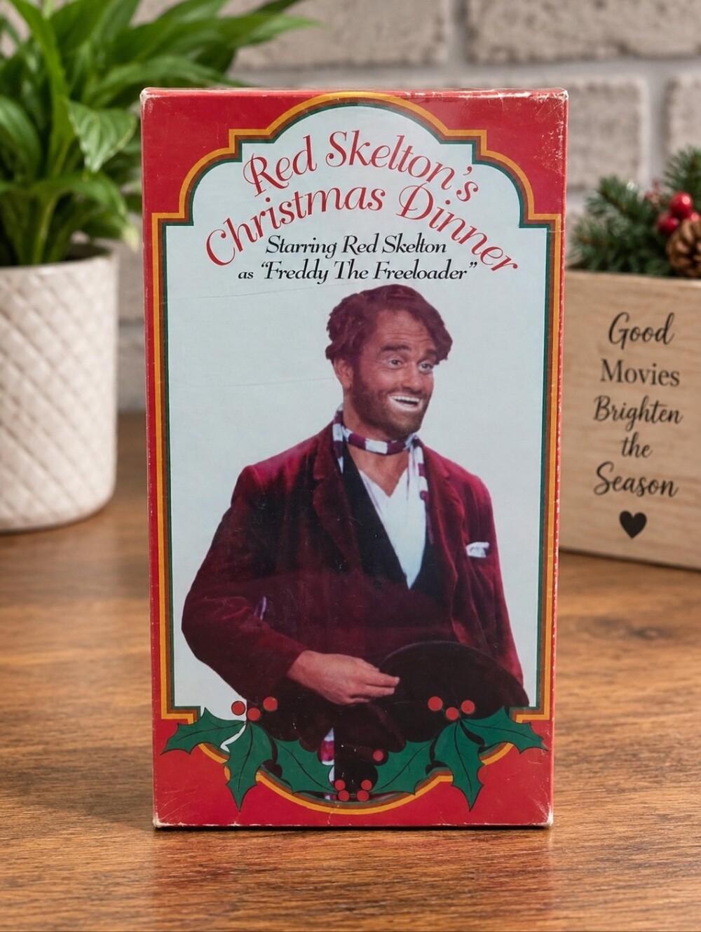 Red Skelton's Christmas Dinner VHS Tape Family-Friendly Holiday Special